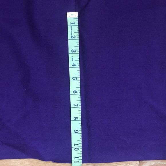 Louben long skirt 100% wool vintage size 8 - Picture 11 of 13